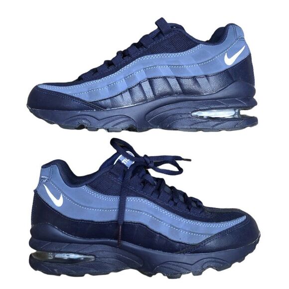 RARE 2018 Nike Air Max 95 Blackened Blue Size 7 - Picture 1 of 16